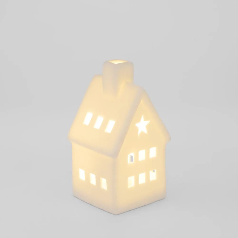 Light Up Porcelain House