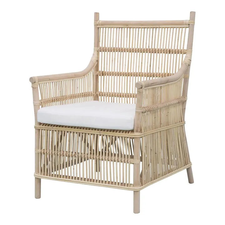 Haiti Wicker Armchair w Cushion