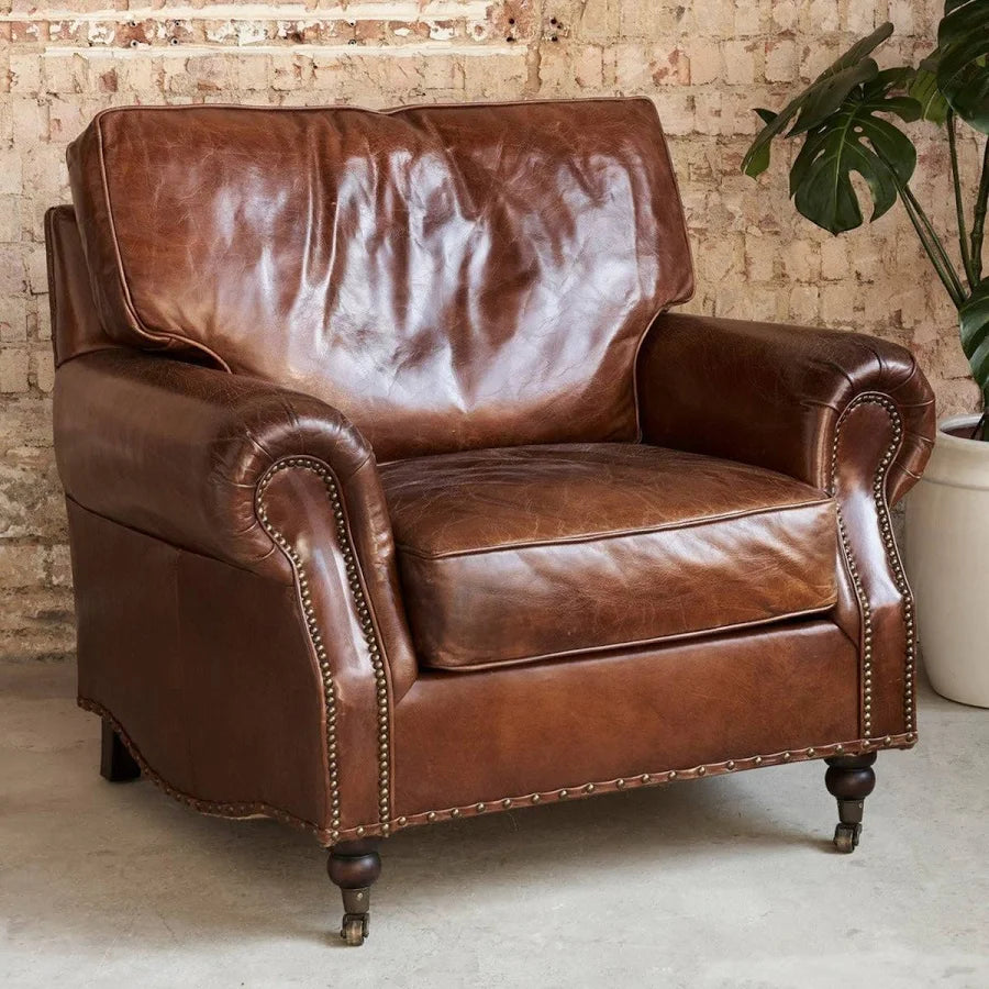 Krubi Leather Armchair
