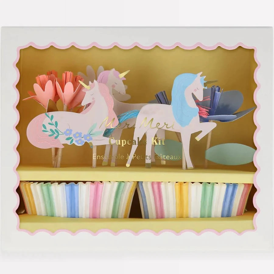 Meadow Unicorns Cupcake Kit Pk24