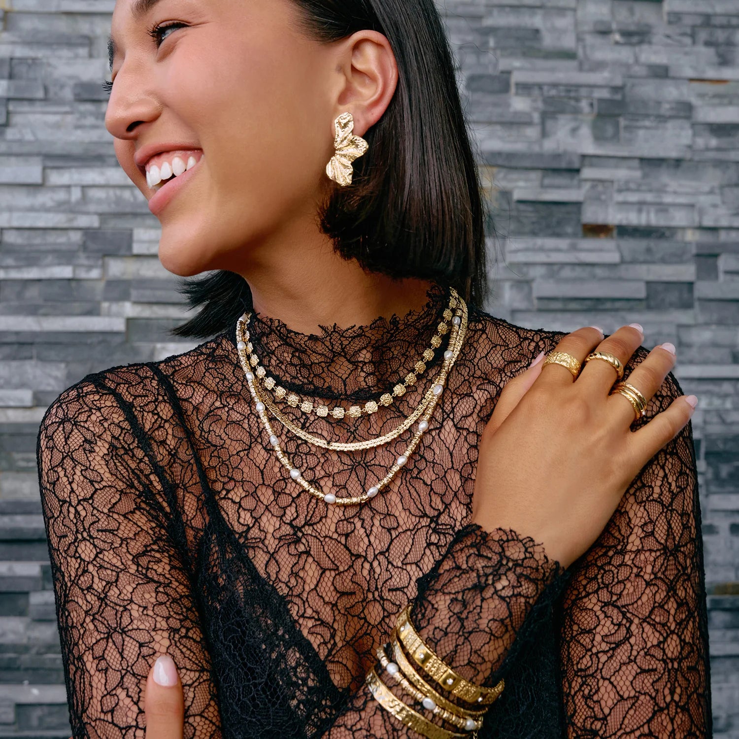 Arms of Eve Stassia Gold Earrings