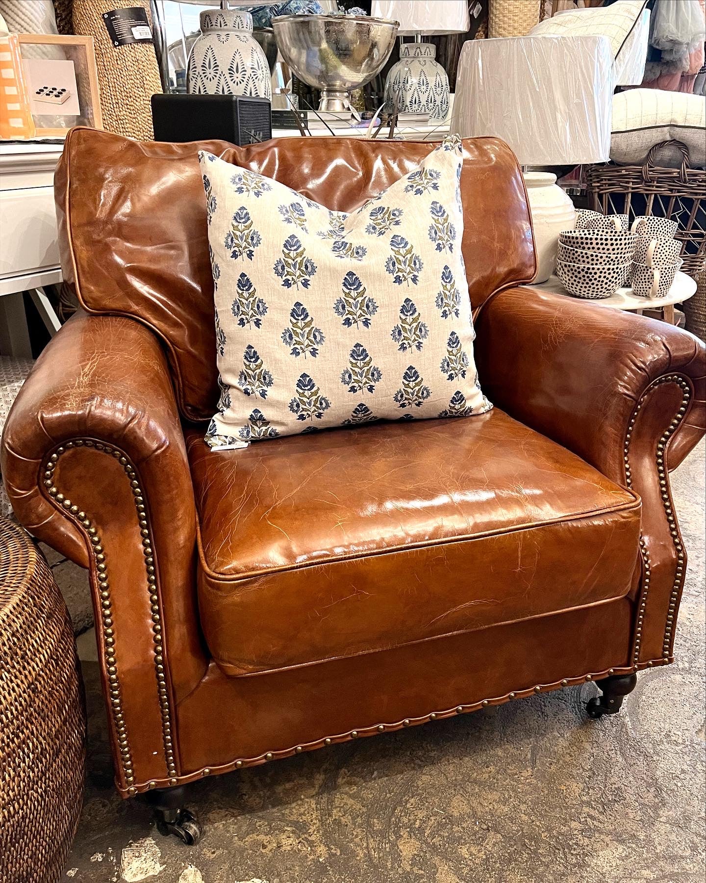 Krubi Leather Armchair