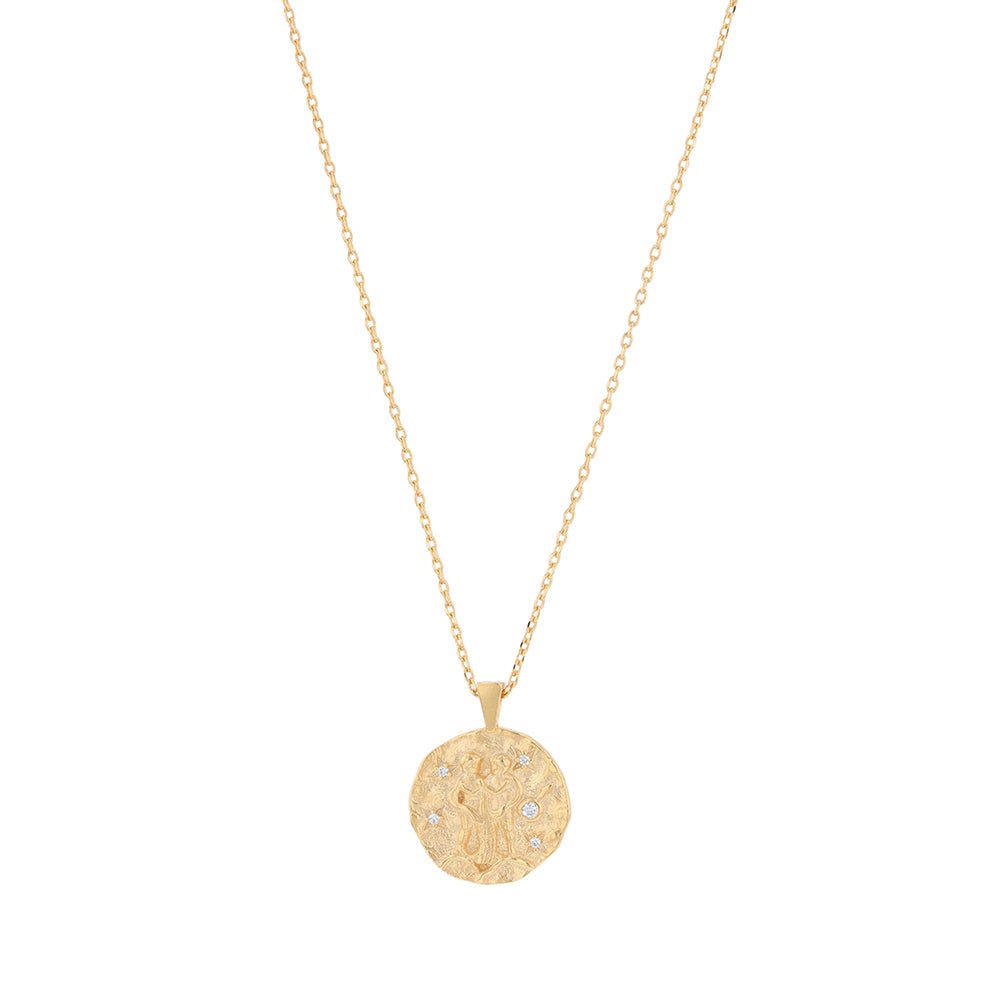Jolie & Deen Emmanuelle Coin Necklace Gold