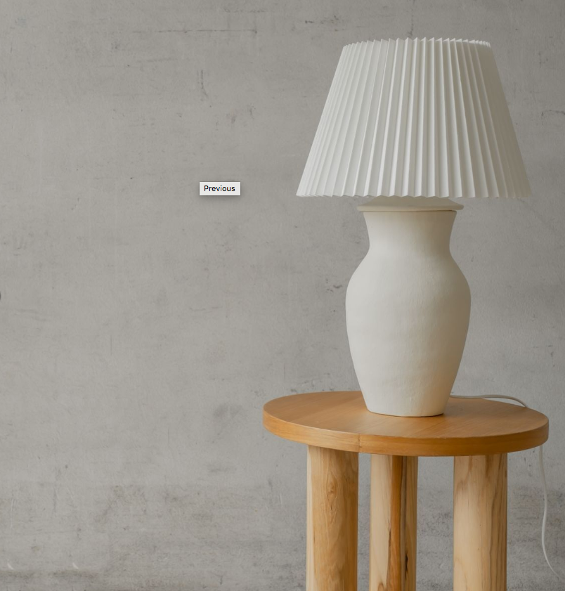 Mika Lamp / Cream
