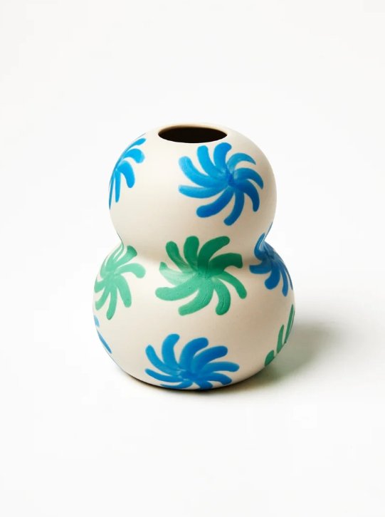 Happy Vase Swirl Beige - Marval Designs