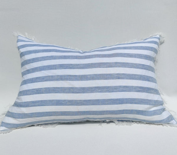 Iberian Coast French Linen Cushion 40x60cm - Marval Designs