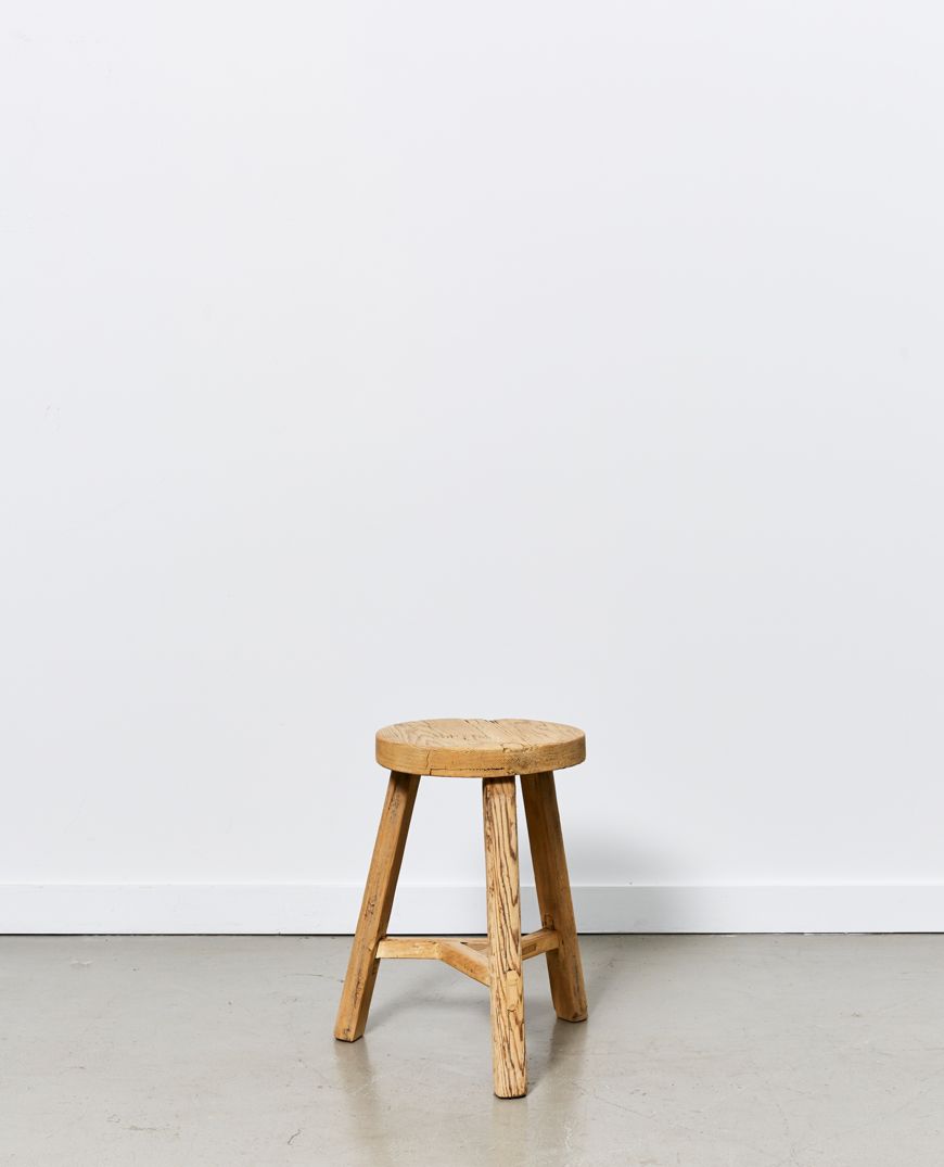 Vecchio Round Stool