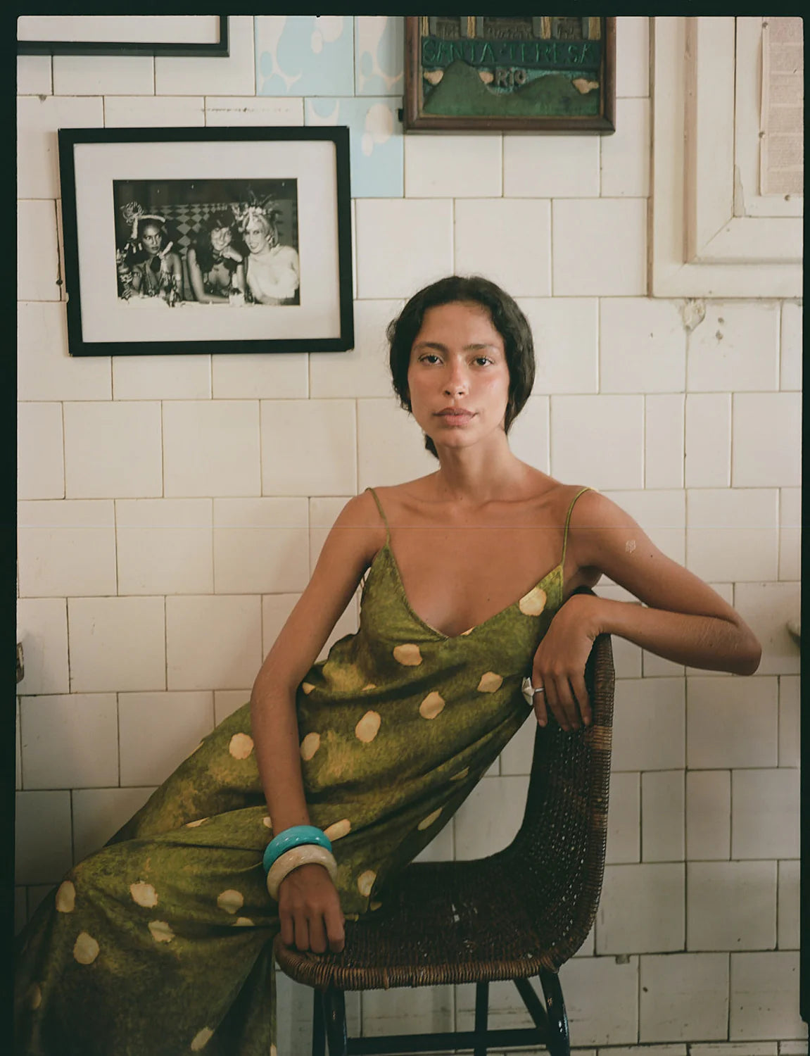 Kinga Csilla La Oliva Spot Sia Dress