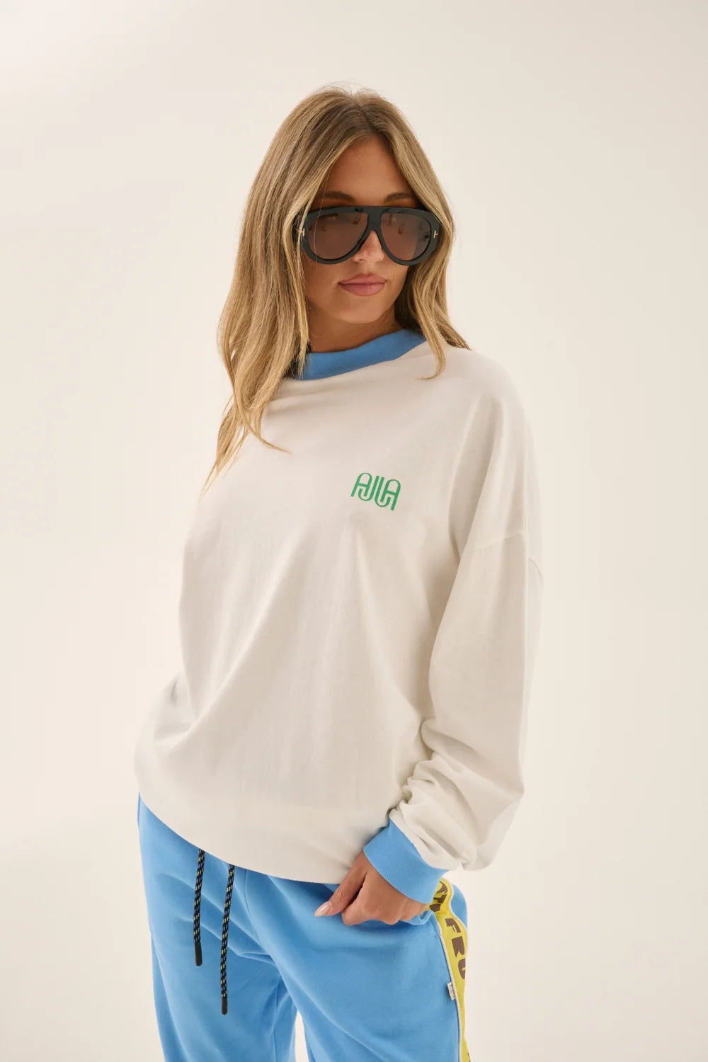 Araminta James Bananas Oversized L S Tee