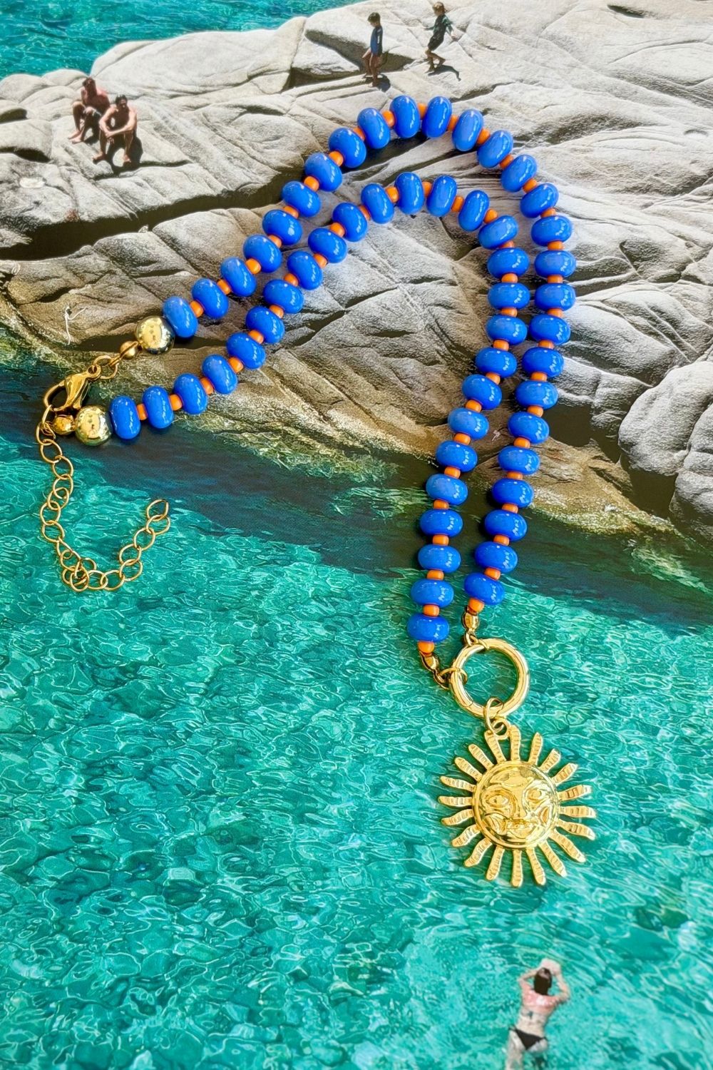 Sole Blu Necklace – Mosk Melbourne jewellery at Marval Designs