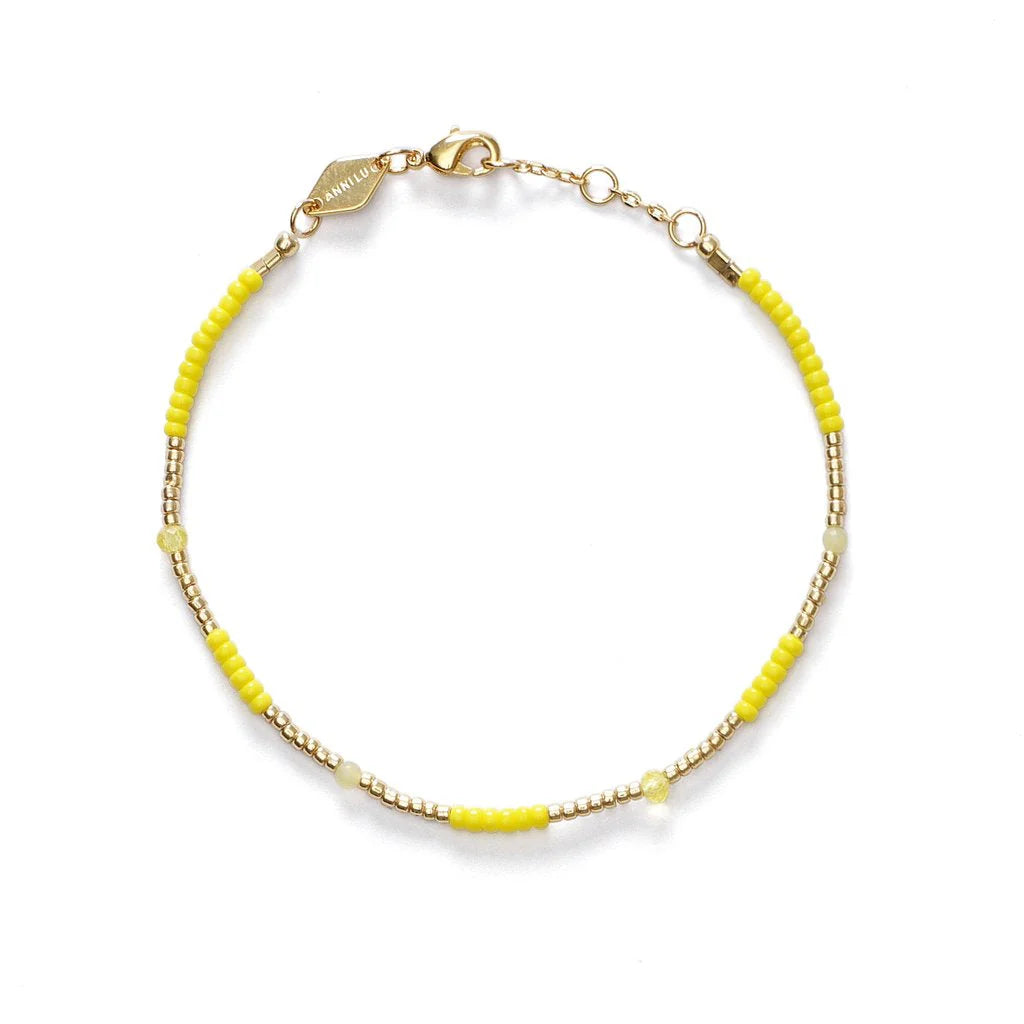 ANNI LU CLEMENCE BRACELET, LEMON