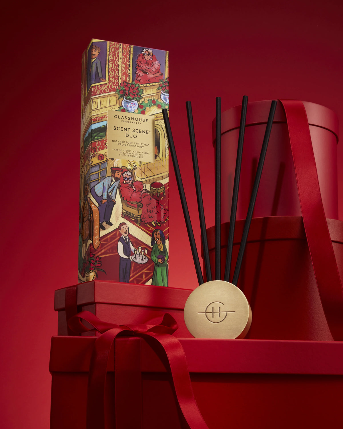 Glasshouse Christmas Scent Scene Duo