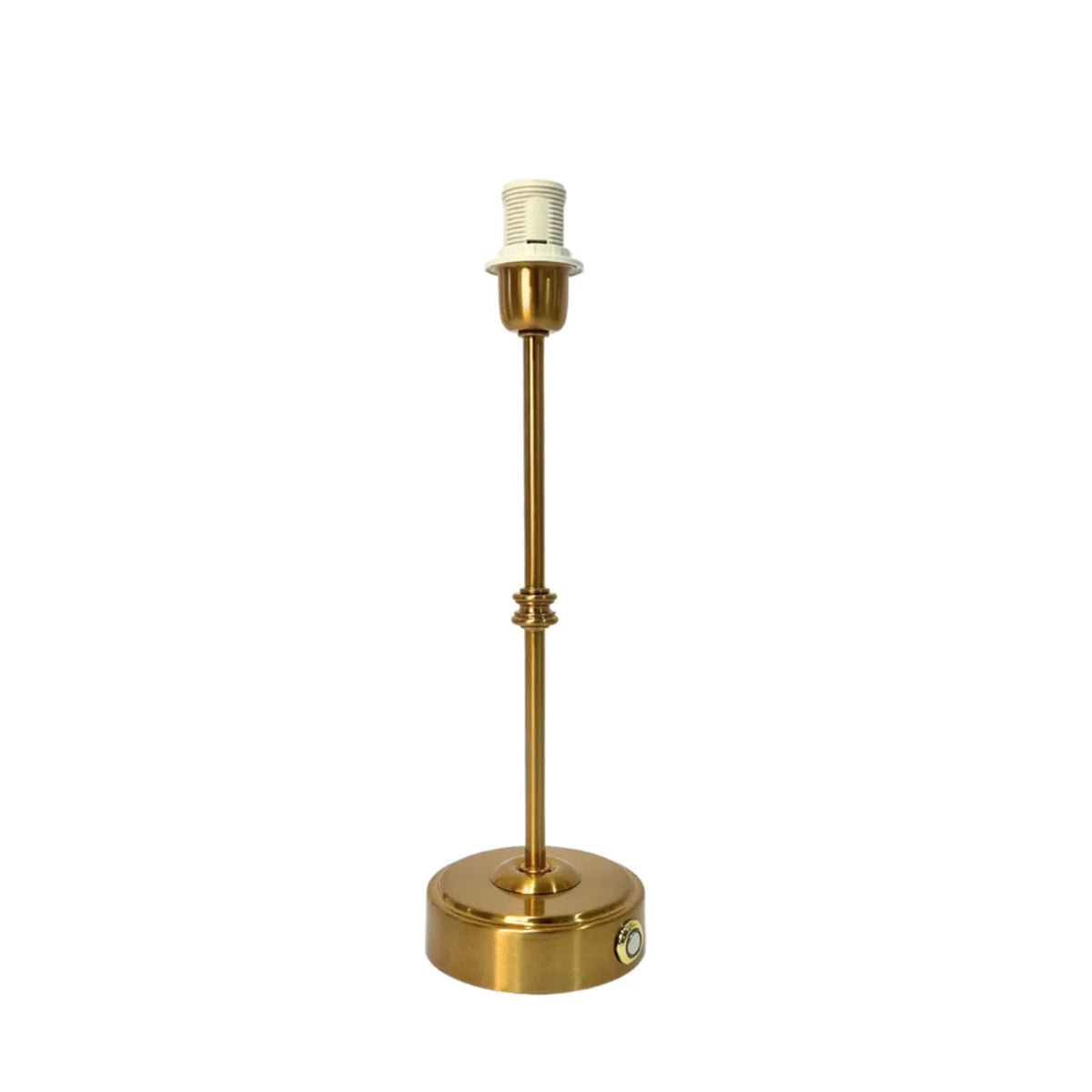 Luxe Gold USB Lamp Base
