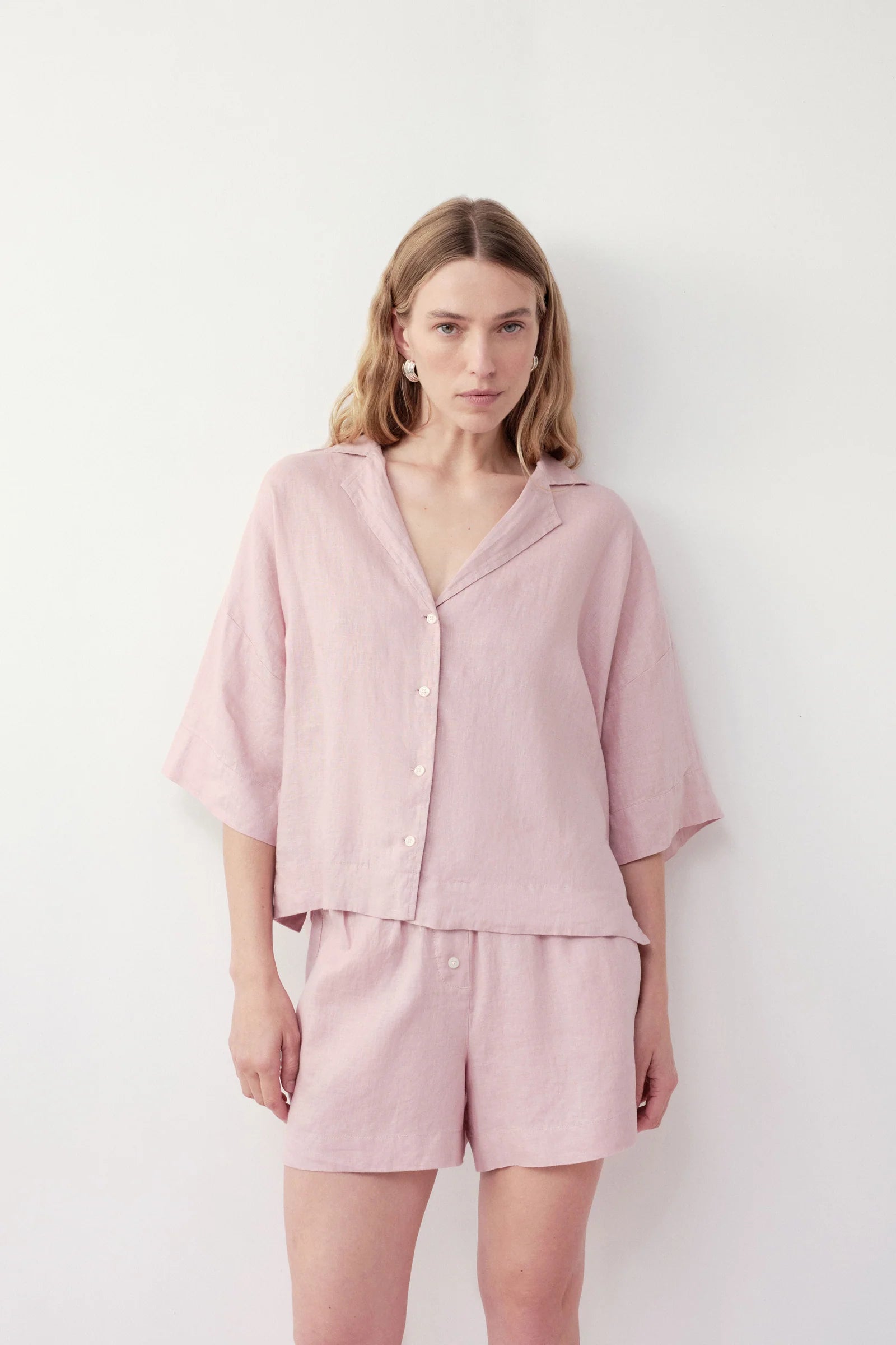 Nude Lucy Lounge Linen Shirt