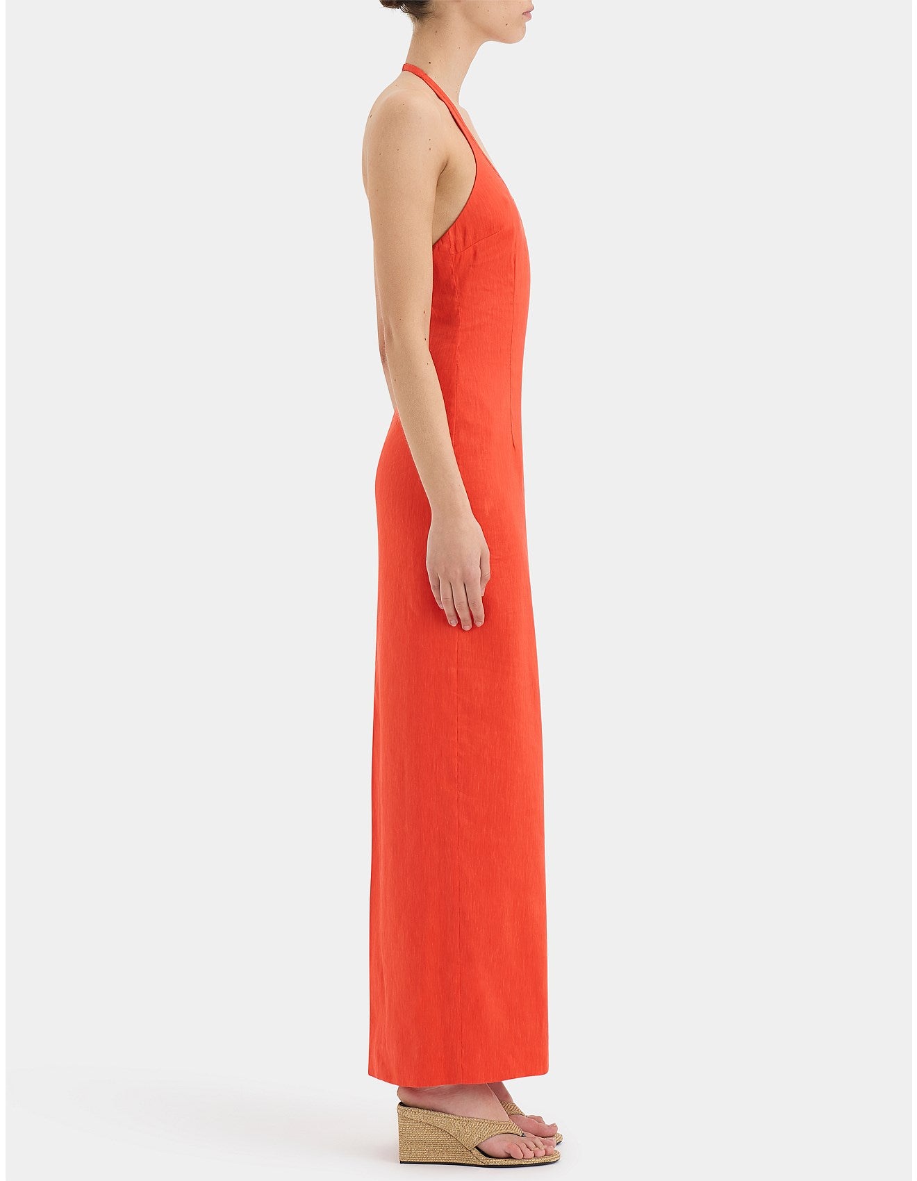 SIR. Elodie Halter Midi Dress