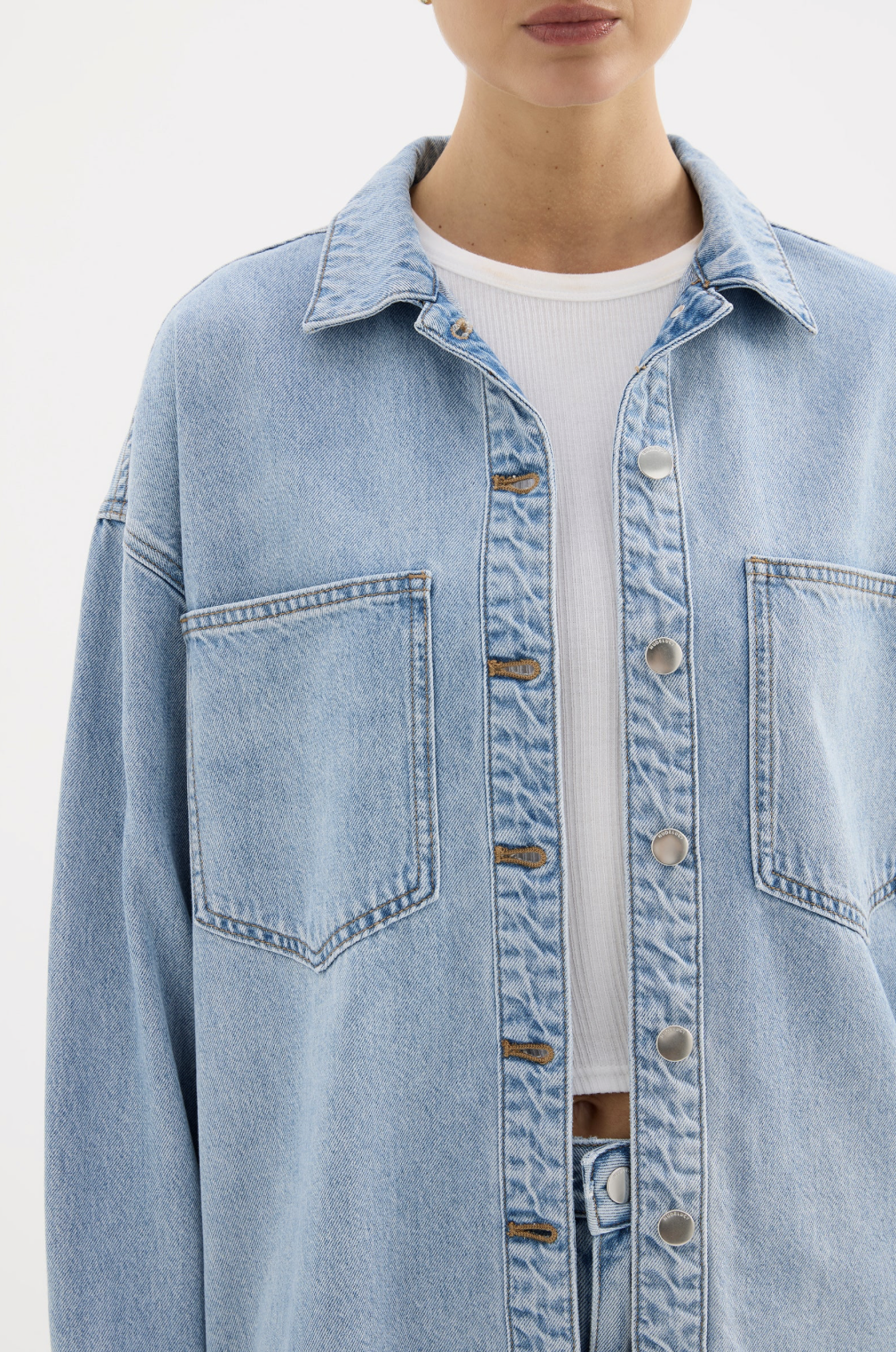 Nude Lucy ORGANIC DENIM OVERSHIRT