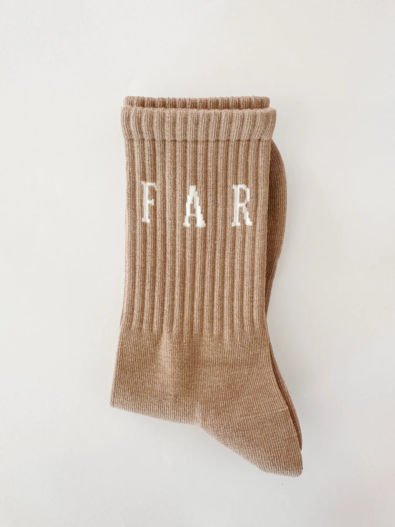 FAR MER. Cinnamon Boot Socks