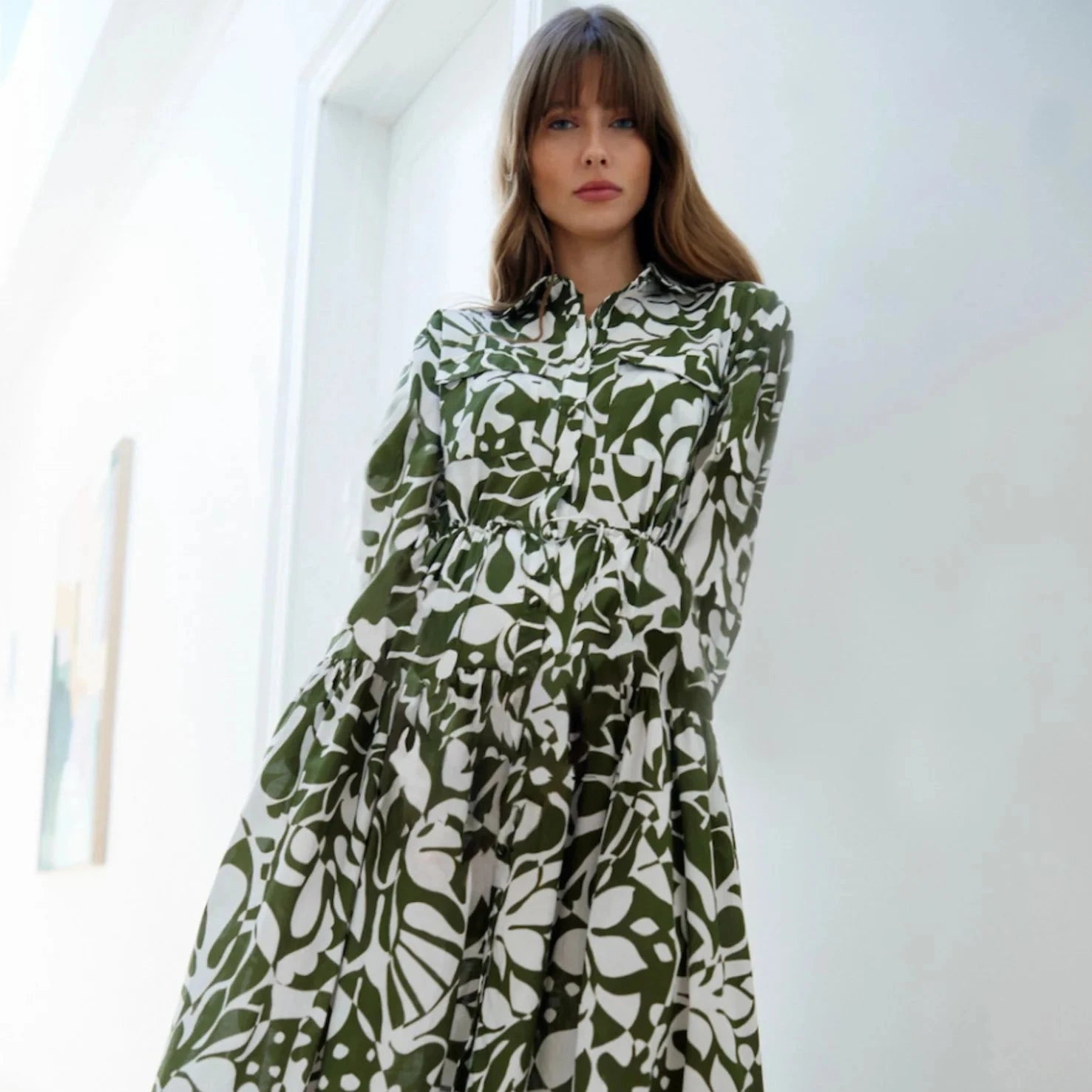 Kinney The Label - Sia Shirt Dress | Verte Geo