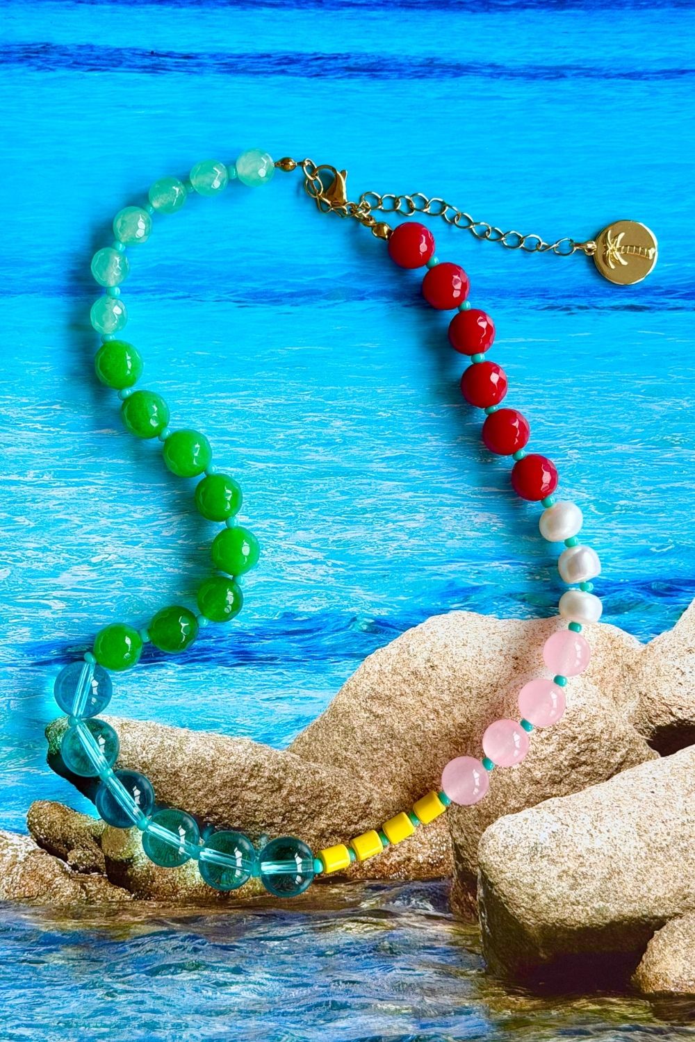Island hopping Necklace – Mosk Melbourne jewellery at Marval Designs