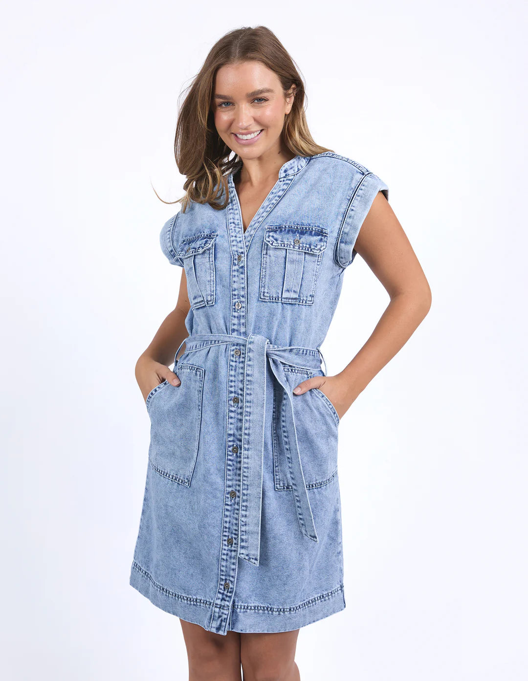 Foxwood Harlow Denim Dress