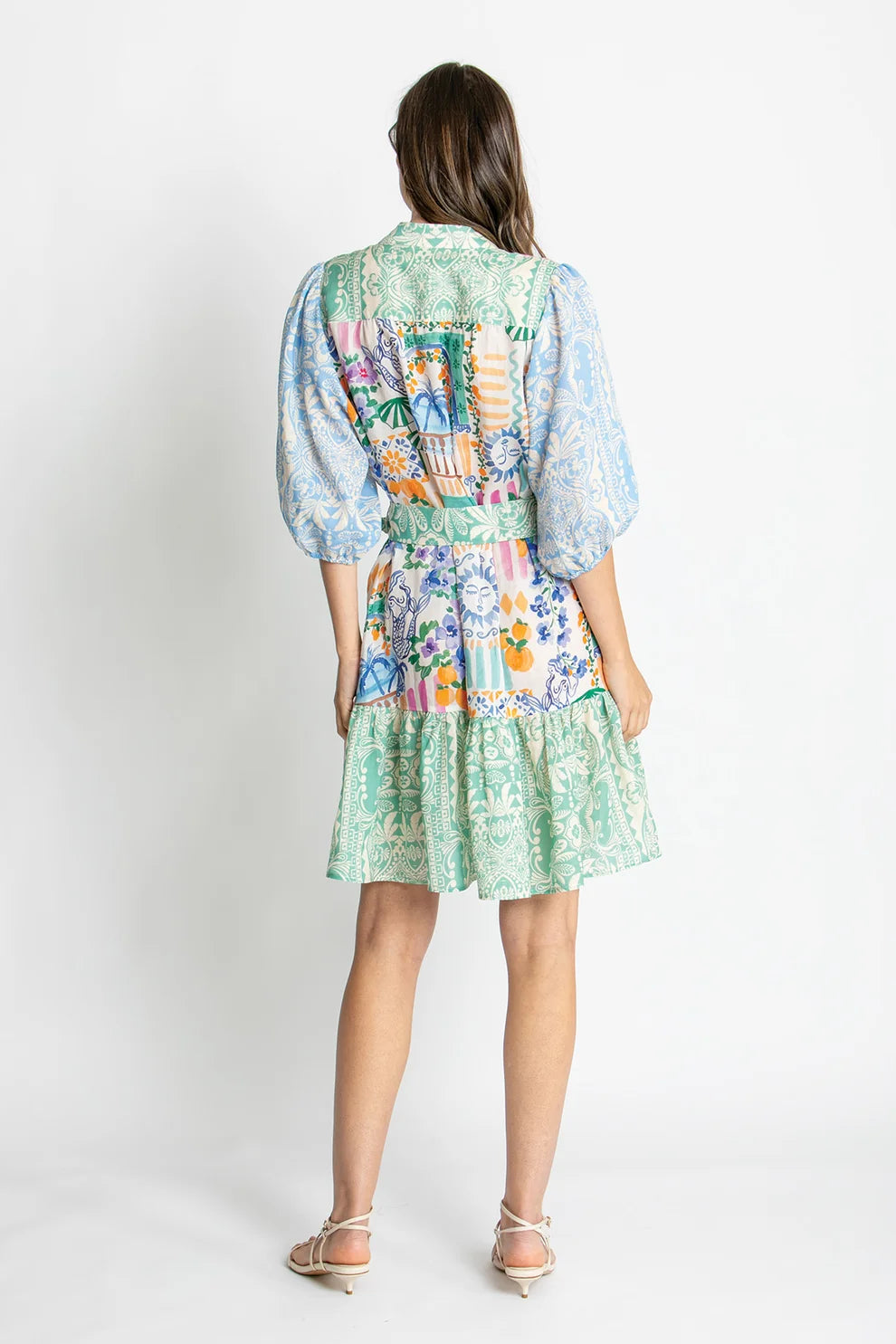 Kachel Riley Short Sleeve Mini Dress