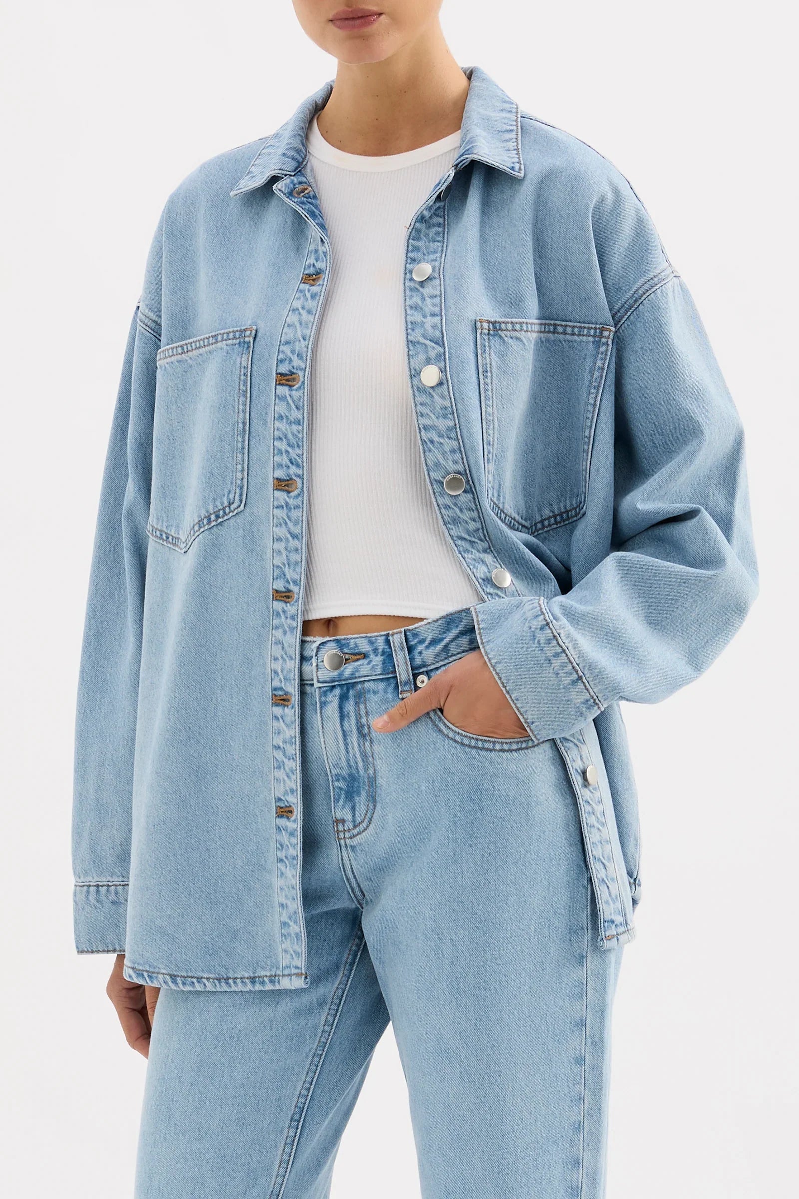 Nude Lucy Organic Denim Overshirt