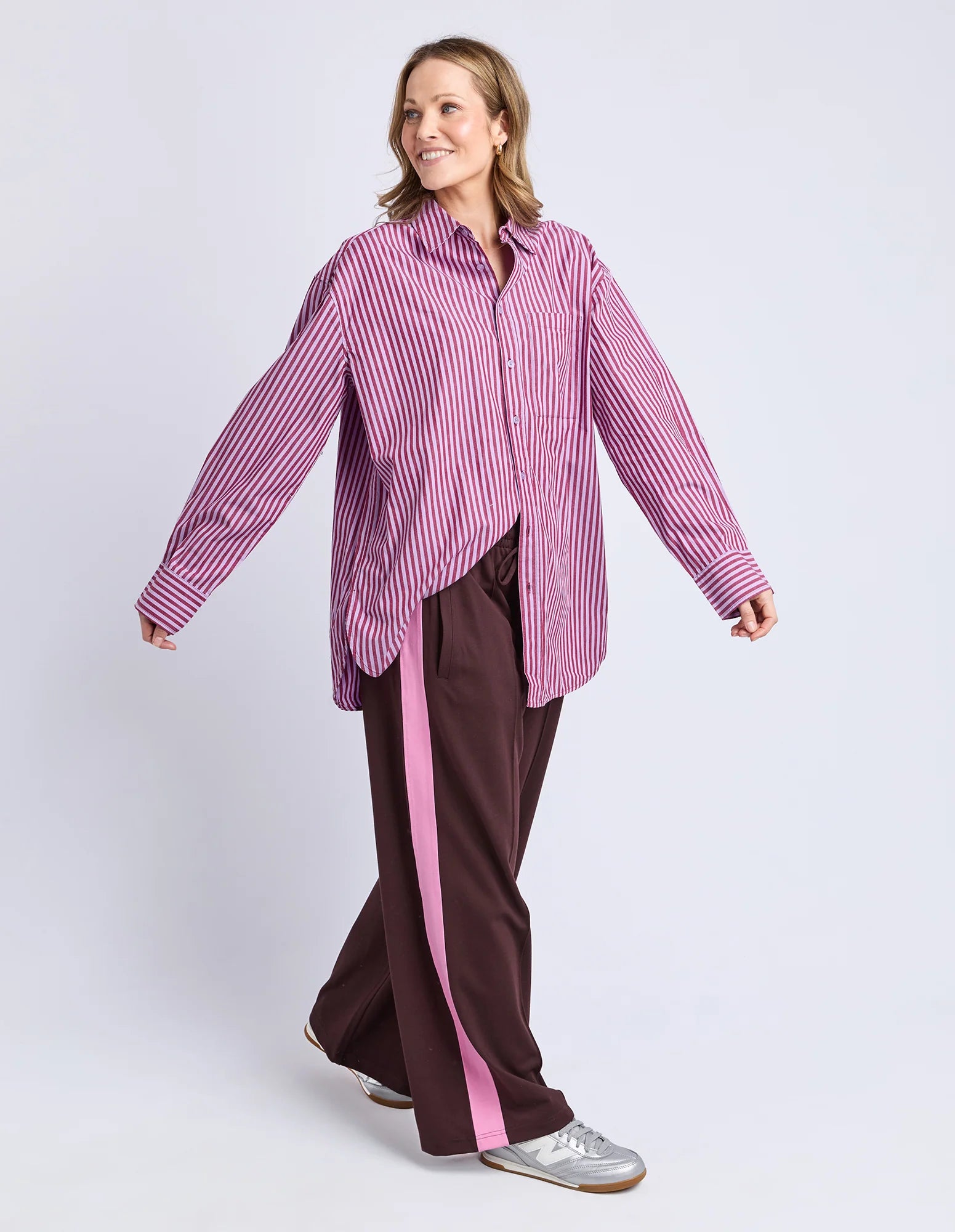 Elm Lila Stripe Shirt