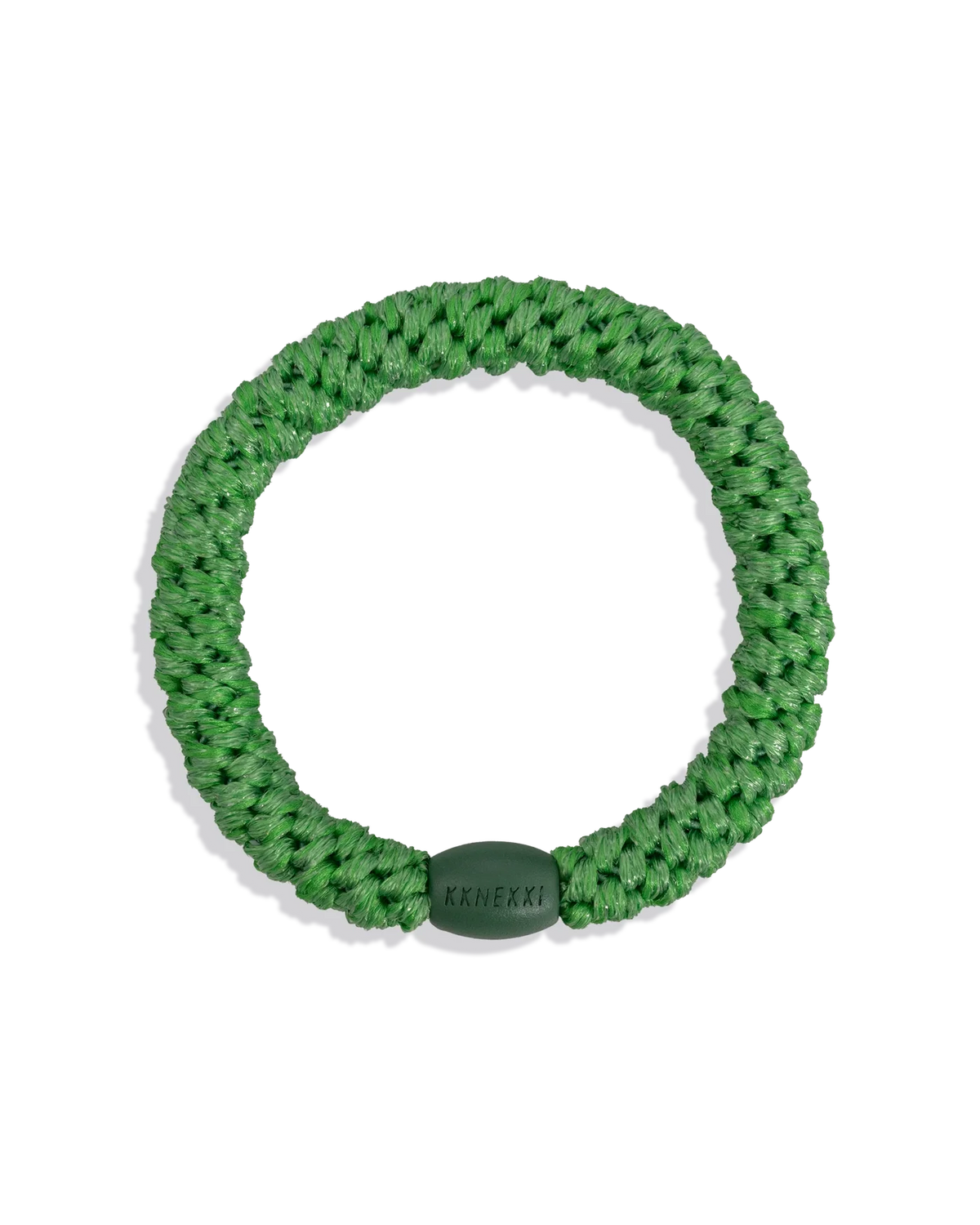 KKNEKKI HAIR TIE EMERALD ZEST GLITTER
