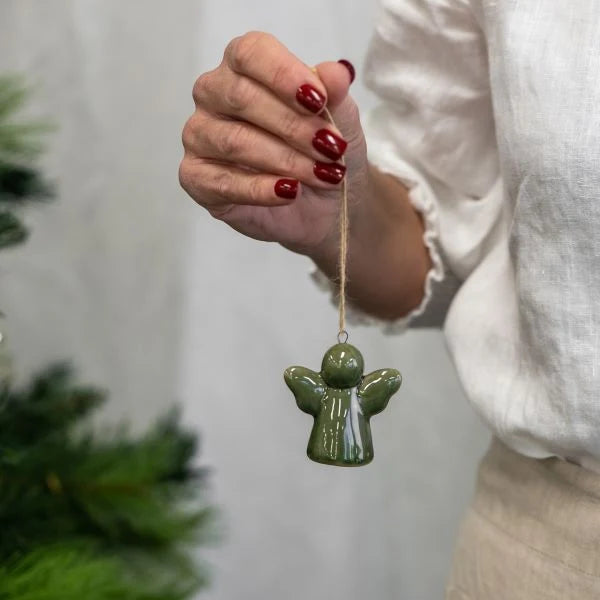 Lucia Sno Hanging Angel Green