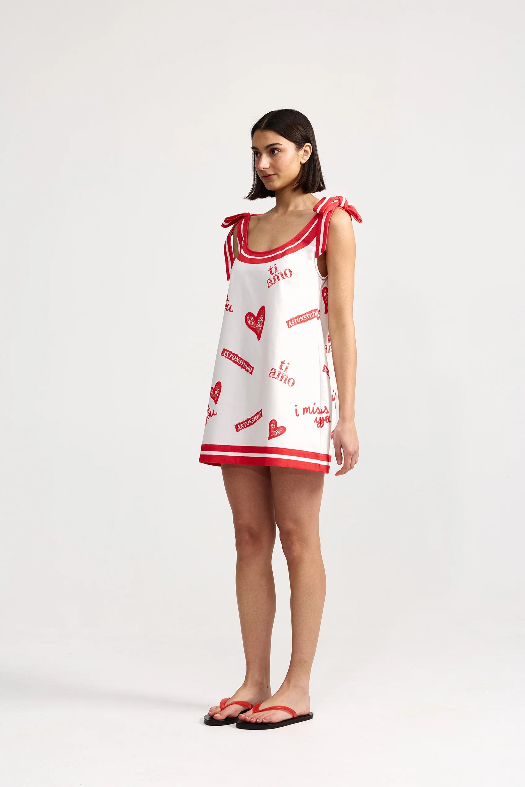 Aston Studio Quinn Denim Dress