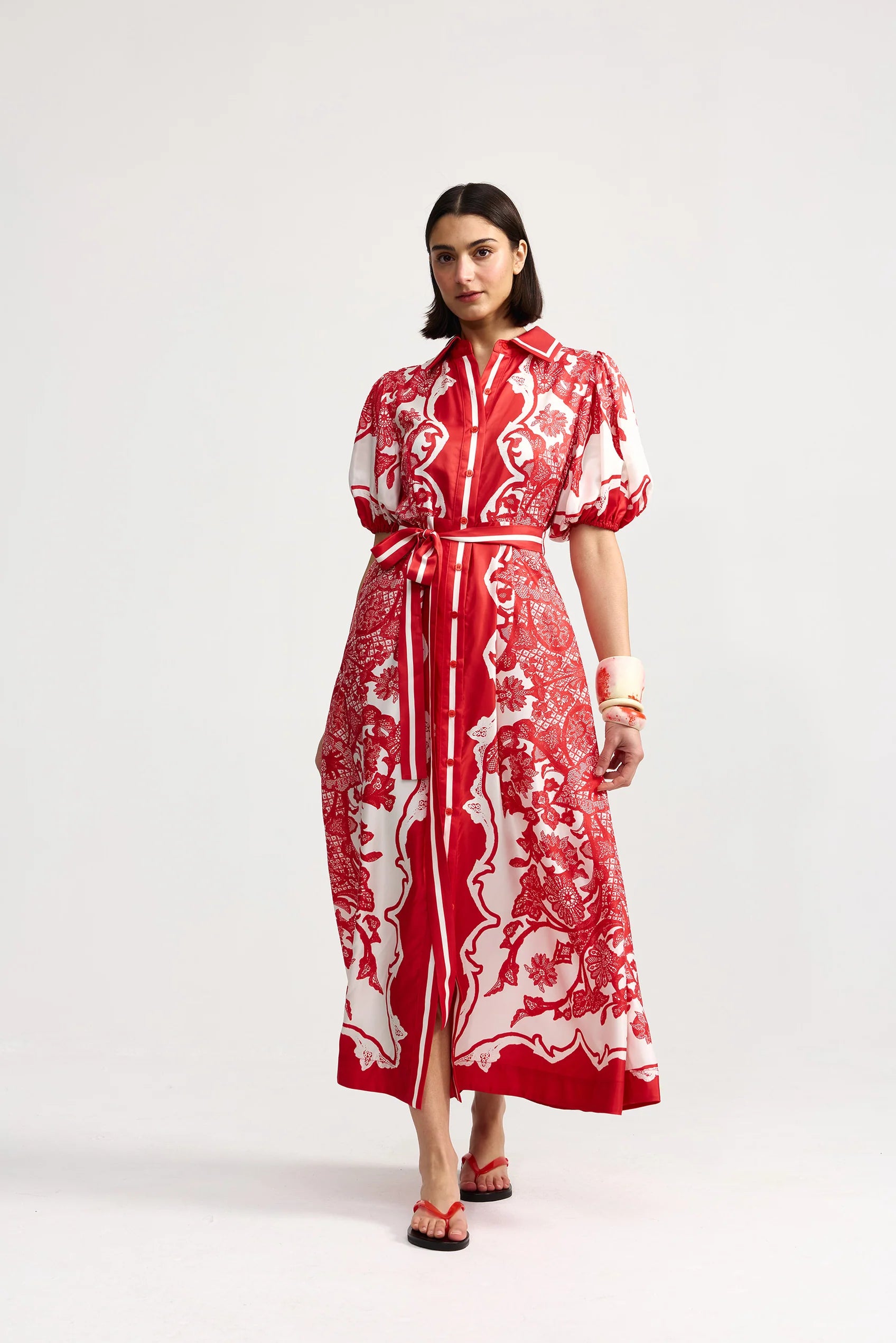Aston Studio Marley Dress Ruby Antique