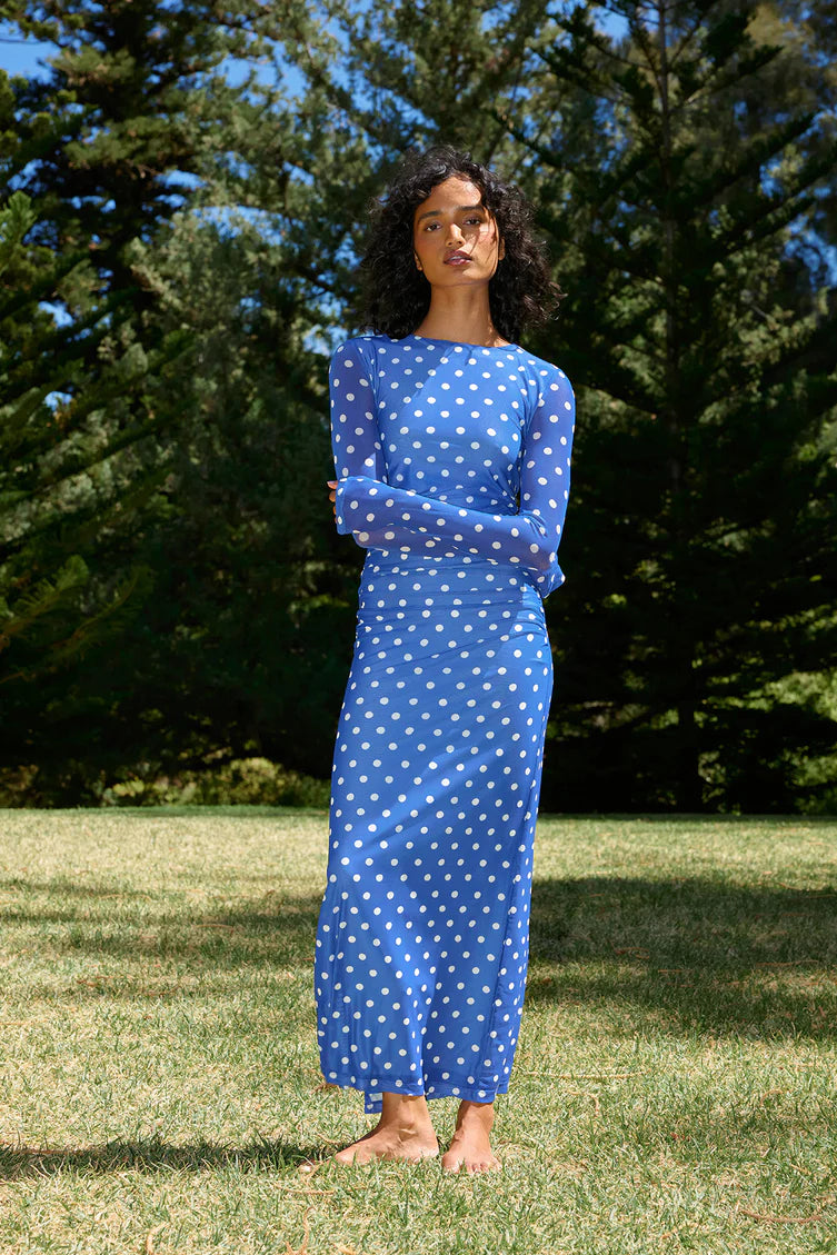 Aston Studio Ezli Mesh Dress