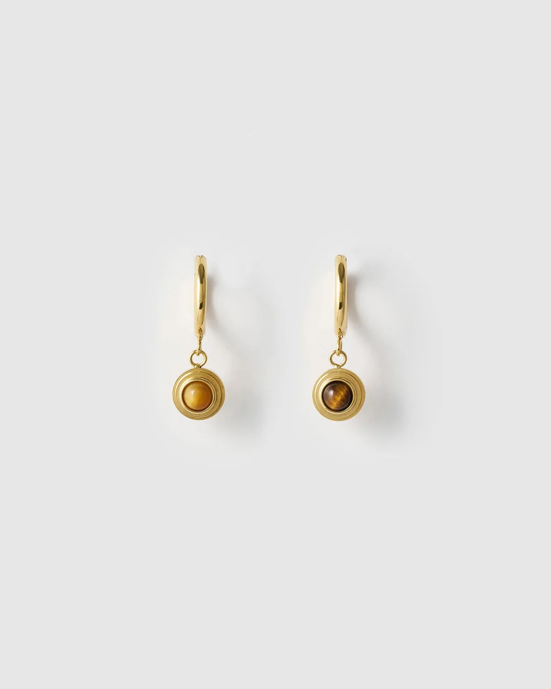 Arms of Eve Asher Earrings-Tiger's Eye