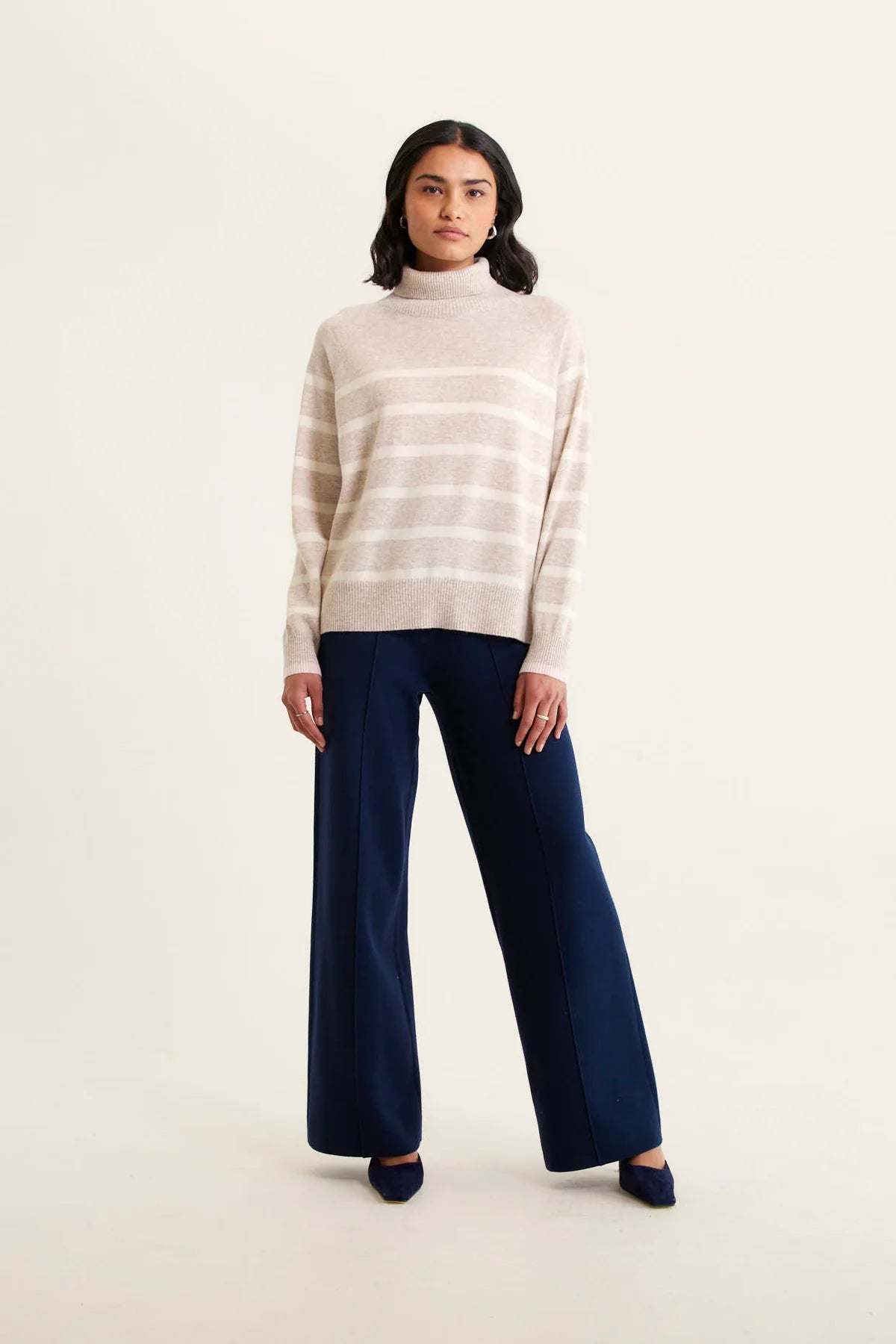 Alessandra Stripe Toastie Polo
