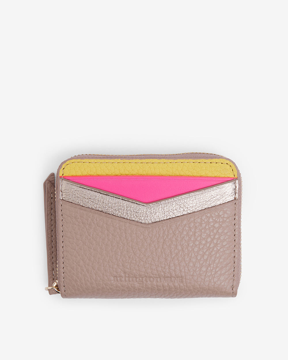 Arlington Milne Alexis Zip Purse - Fawn Multi