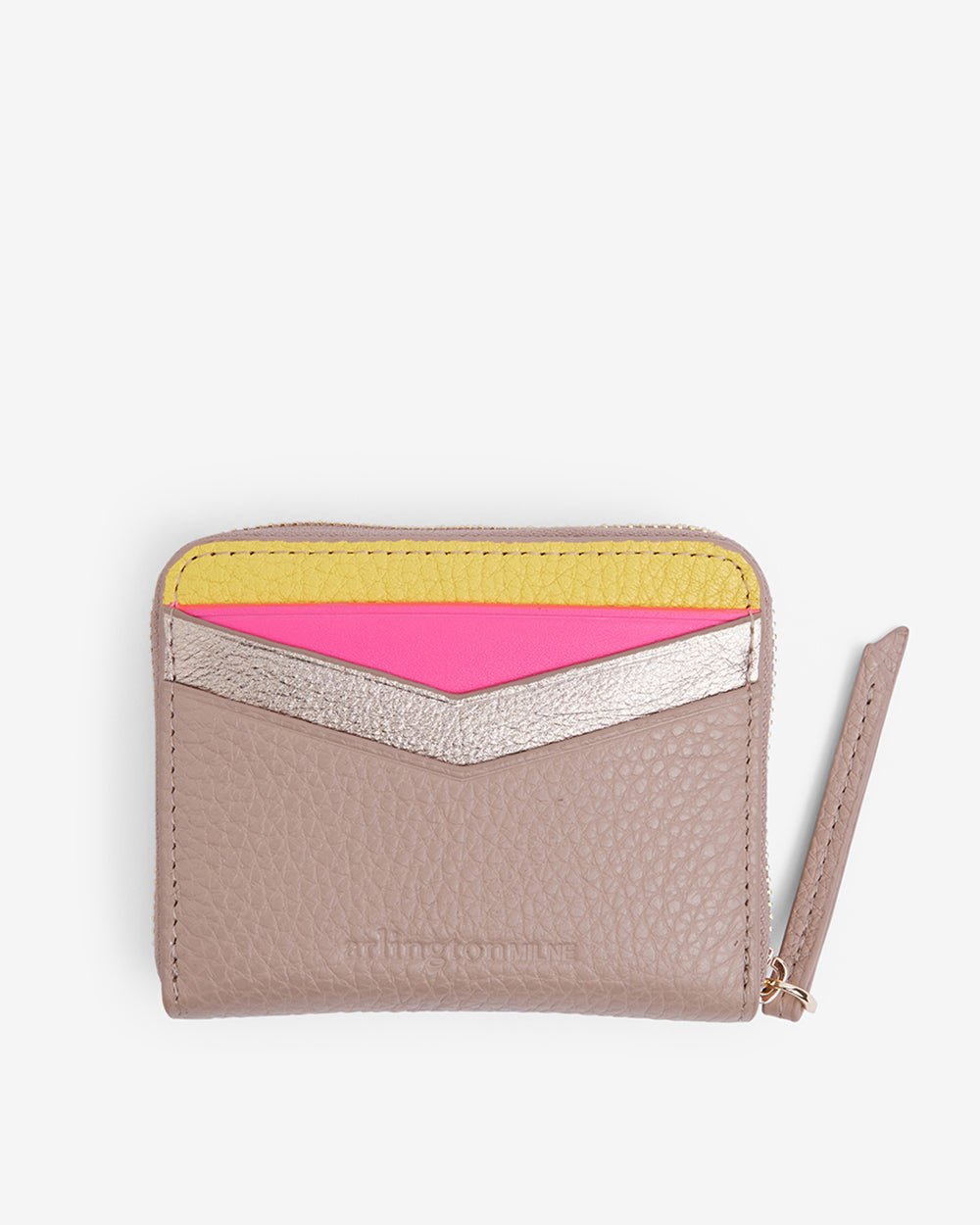 Arlington Milne Alexis Zip Purse - Fawn Multi