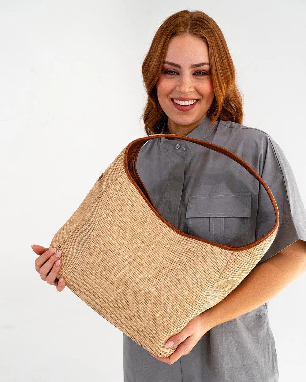 Elms + King Arcadia Weave Tote