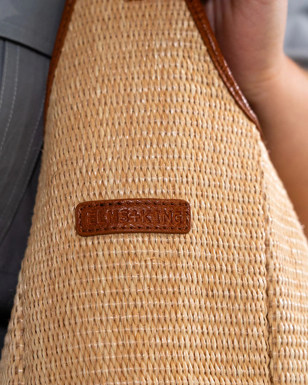 Elms + King Arcadia Weave Tote