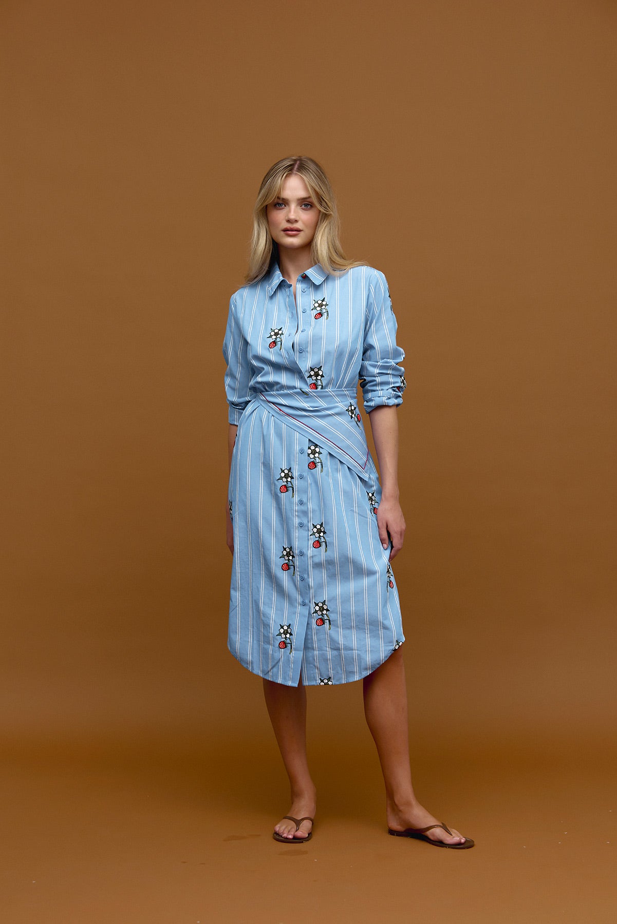 Binny The Open Shirt Dress