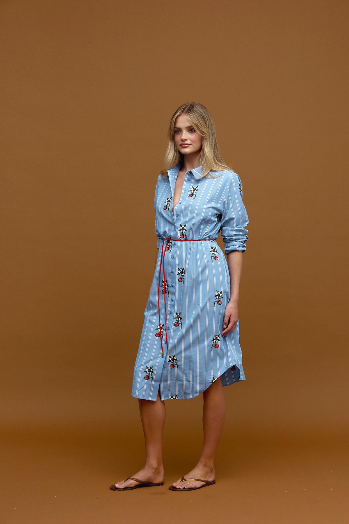 Binny The Open Shirt Dress
