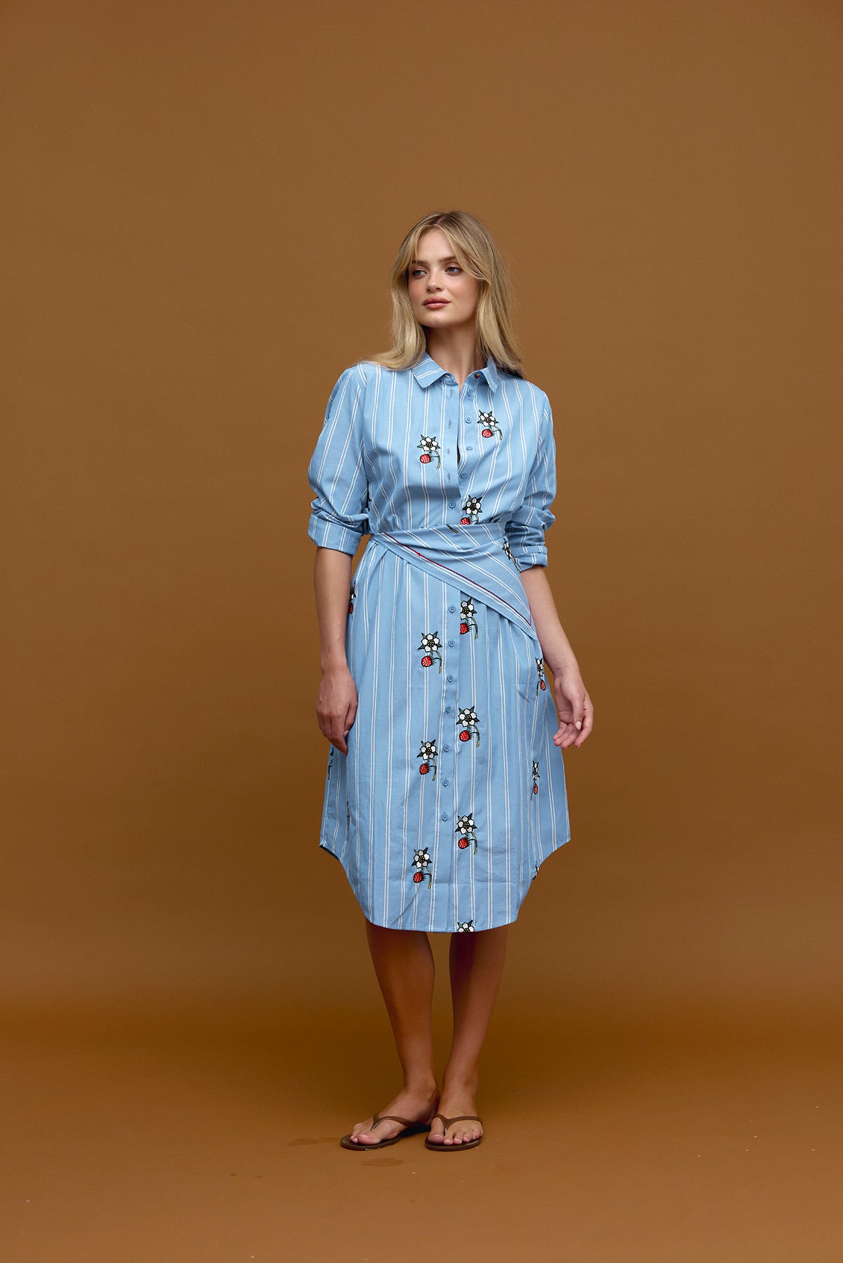 Binny The Open Shirt Dress
