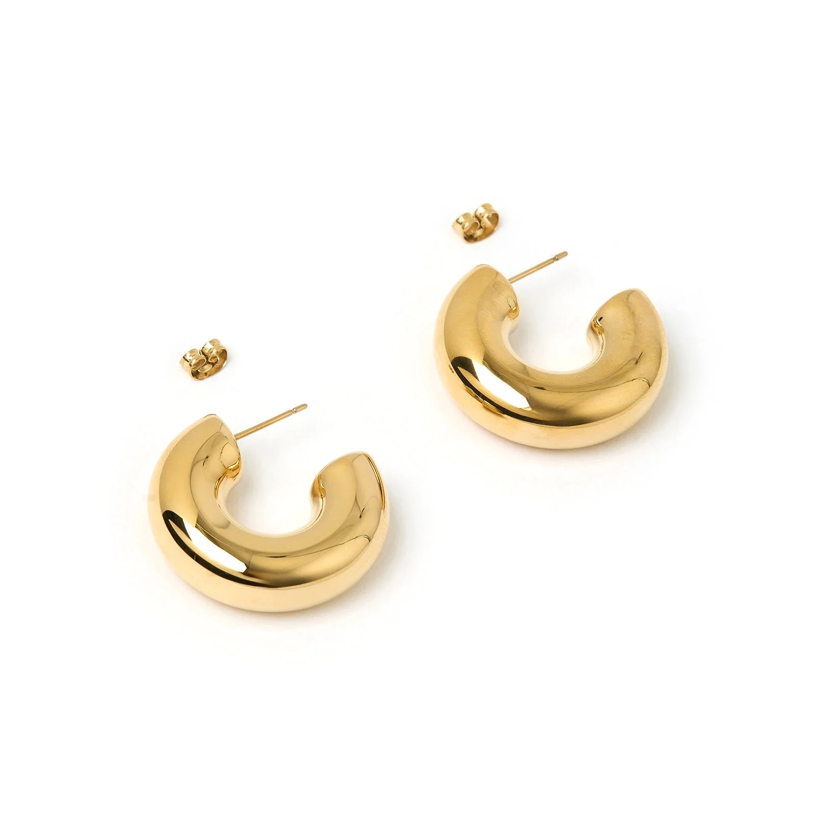Arms of Eve Bella Gold Hoop Earrings