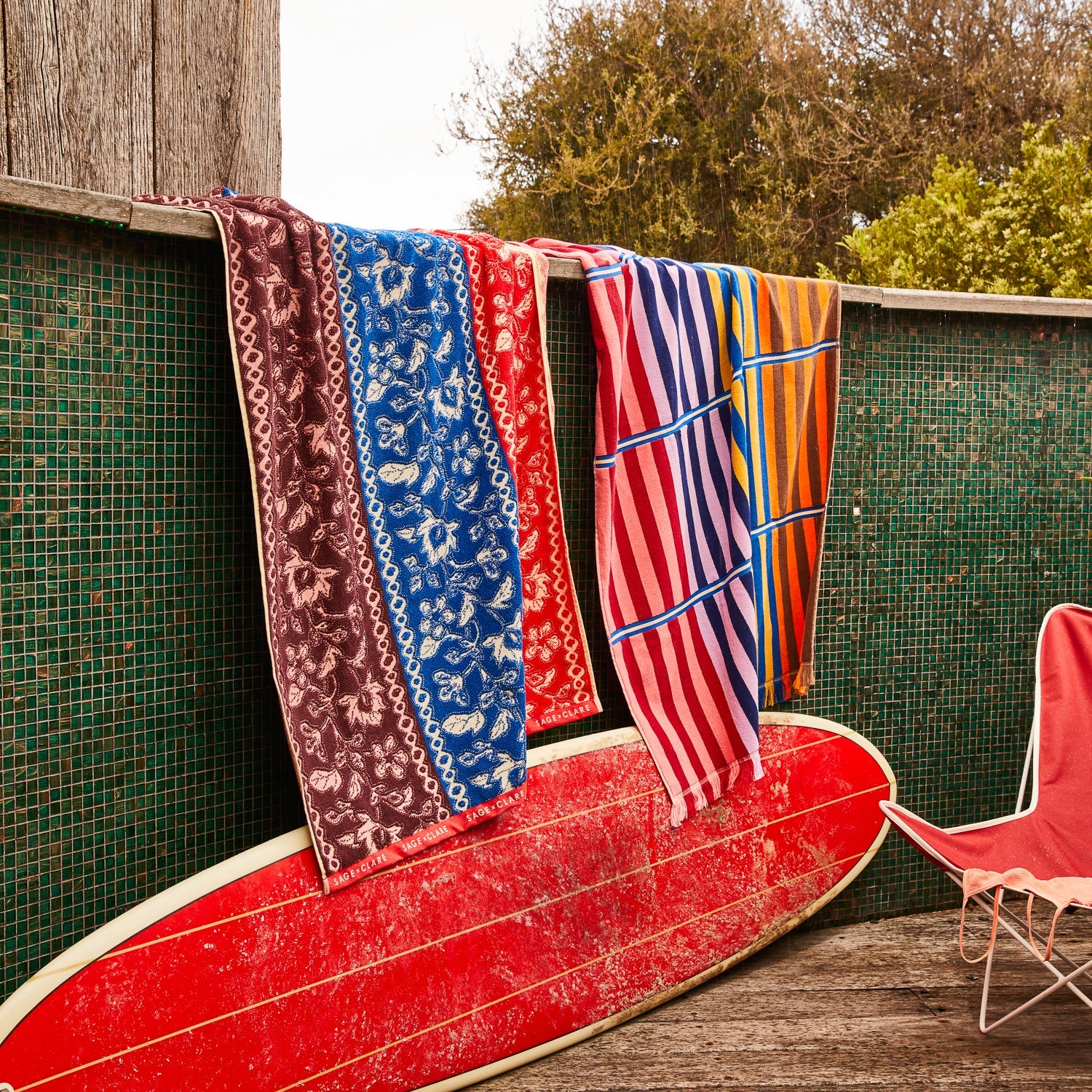 Sage x Clare Chiara Bath Sheet