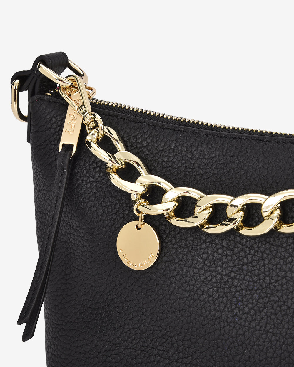 Arlington Milne Bonnie Crossbody - Black pebble