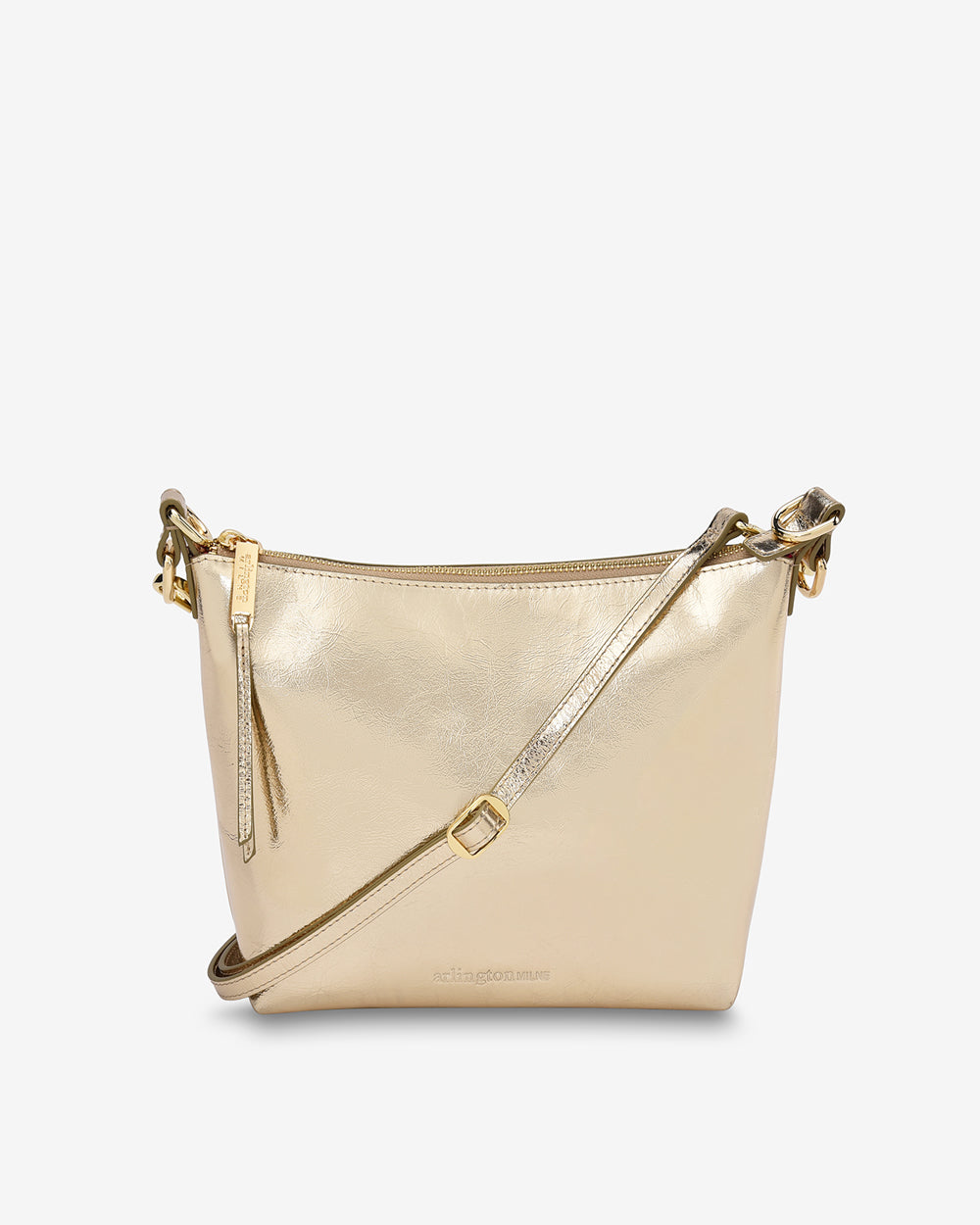 Arlington Milne Bonnie Crossbody - Gold Crinkle