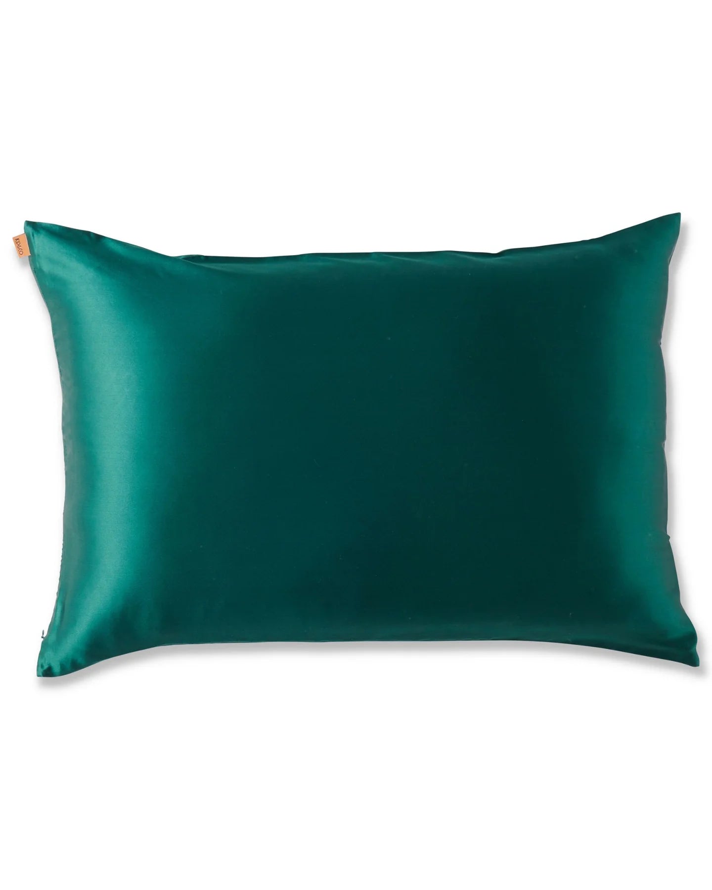 Kip & Co Botanica Green Silk Pillowcase