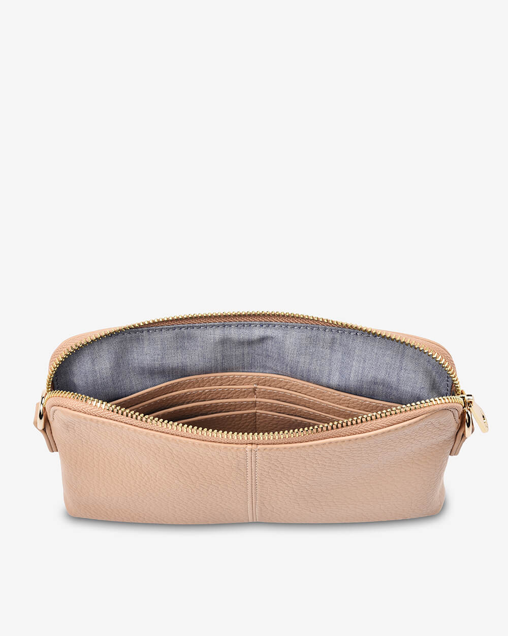 Elms + King Bowery Wallet - Neutral Pebble