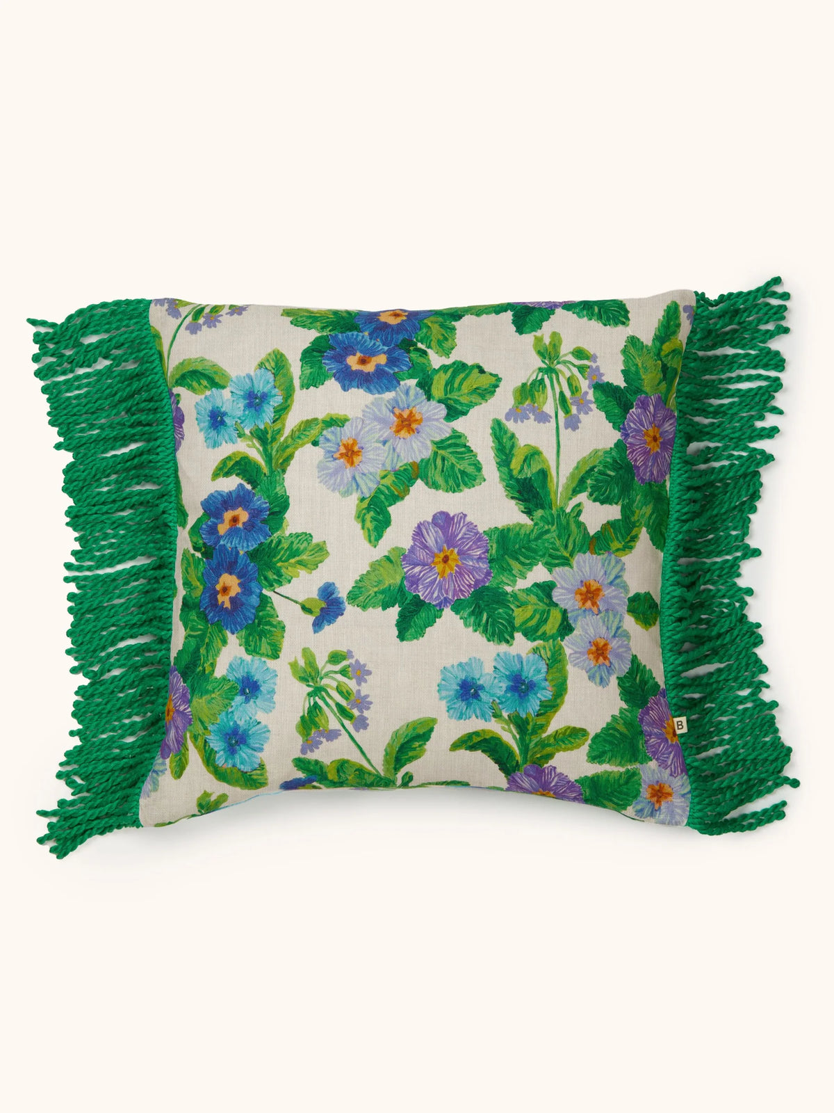 Bonnie & Neil Summer Patch Blue Cushion 50cm