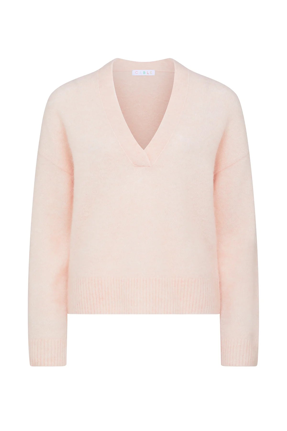Cable Colour Me V Jumper