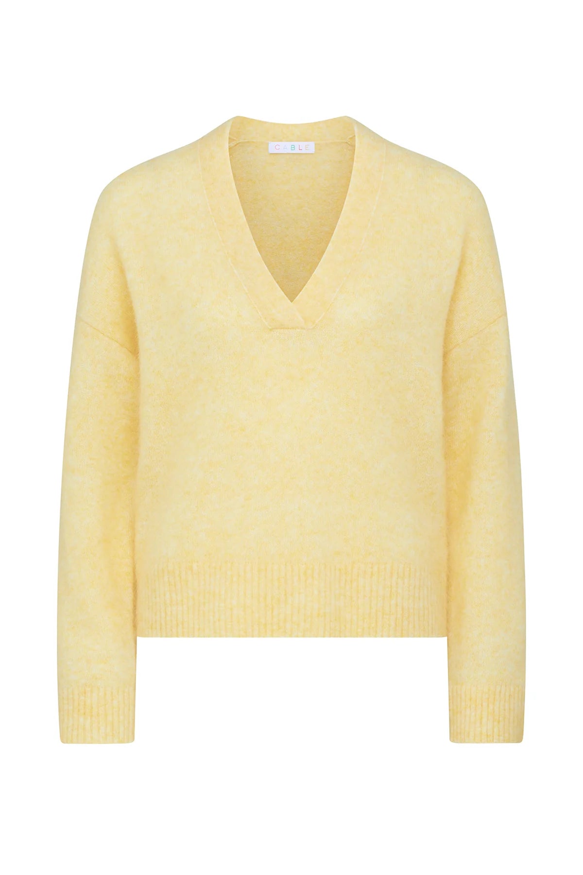 Cable Colour Me V Jumper